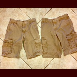 Old Navy Cargo Shorts Set of 2. SZ 14